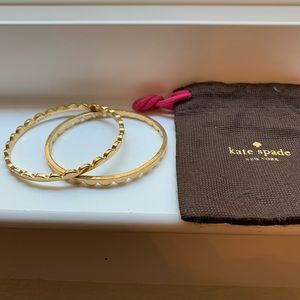 Kate Spade ♠️ New York Gold Bangle Set